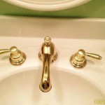 Picture of a brass faucet