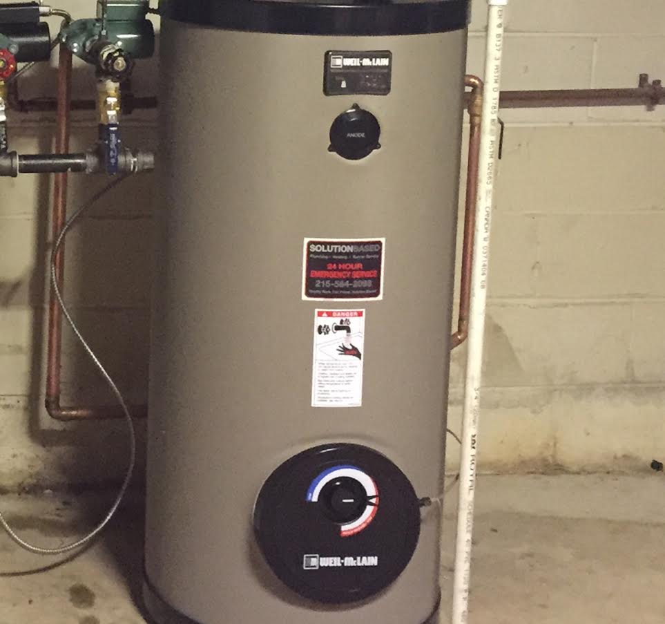 water heater replacement signs
