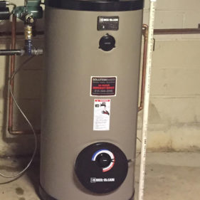 Picture of a hot water heater
